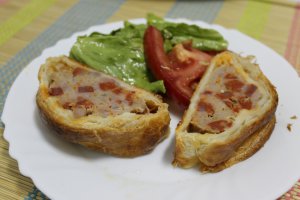 Rulada de carne in foietaj