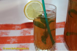 Iced Tea cu menta si lamaie (reteta video)