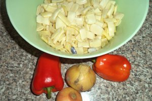Ciorba de fasole verde cu linte uscata