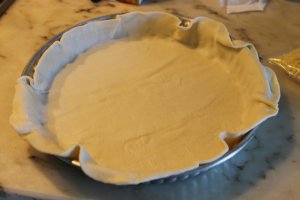 Tarta cu broccoli si prezunto