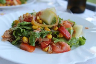 Salata de ton à Algarvia cu pepene