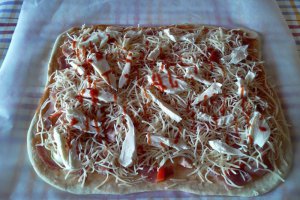 Pizza cu blat perfect