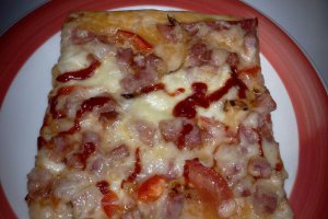 Pizza cu blat perfect
