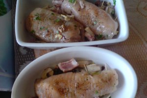Piept de pui umplut