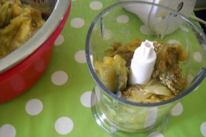 Salata de vinete cu maioneza din cartofi