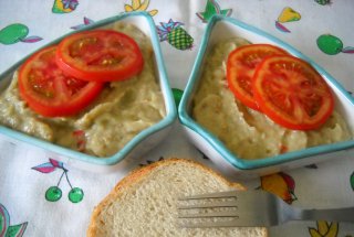 Salata de vinete cu maioneza din cartofi