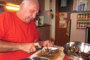 Ciulama de ciuperci la Multicooker