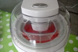 Inghetata de mac si fragute