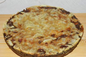 Tort aperitiv cu ficatei de pui