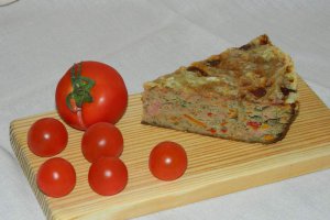 Tort aperitiv cu ficatei de pui