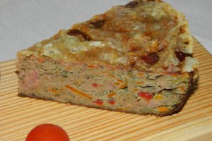 Tort aperitiv cu ficatei de pui