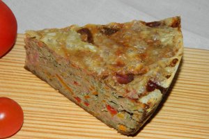 Tort aperitiv cu ficatei de pui