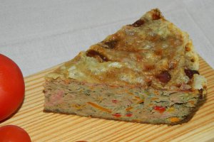 Tort aperitiv cu ficatei de pui