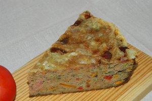 Tort aperitiv cu ficatei de pui
