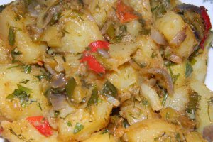 Garnitura de cartofi taranesti (de post)