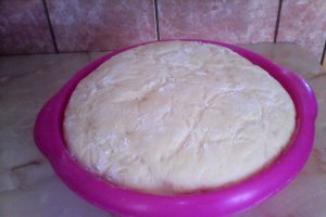 Pizza taraneasca cu piept de pui