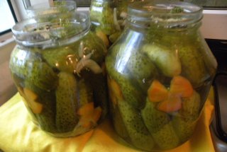 Castraveti la otet dulci acrisori