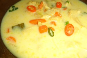 Ciorba cu burta si legume - Reteta cu nr. 600 !
