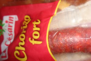 Sote de inima cu chorizo