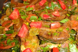 Sote de inima cu chorizo