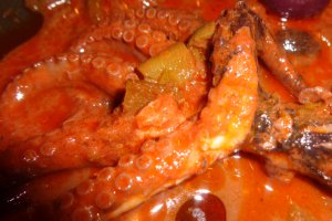 Polpo alla Luciana