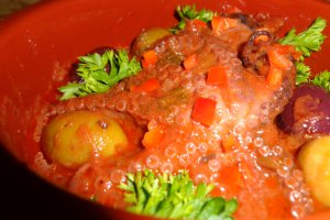 Polpo alla Luciana