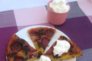 Prajitura rasturnata cu prune -Jamie Oliver