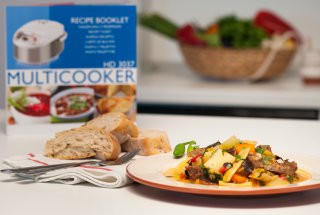 Ghiveci de legume cu rasol de vitel- Philips Multicooker (reteta video)