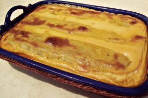 Placinta cu carne tocata si ciuperci