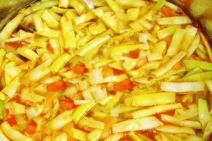 Ciorba de fasole verde din Ardeal