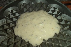 Vafe cu branzeturi si chimen