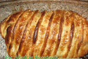Ceafa de porc in foietaj