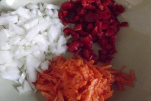 Pilaf cu ciuperci la Multicooker ( de post)