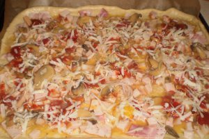 Pizza pufoasa