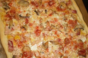Pizza pufoasa
