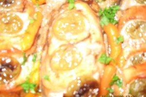 Piept de pui cu struguri