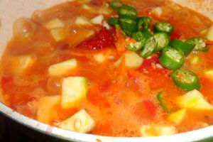 Ghiveci de legume cu orz integral