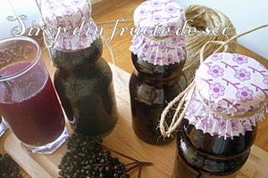 Sirop din fructe de soc