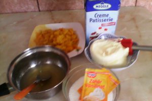 Prajitura cu mascarpone Delaco frisca  si fructe