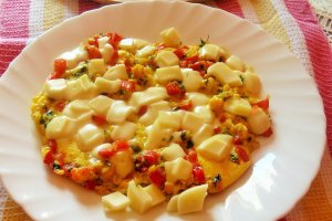 Omleta cu malai