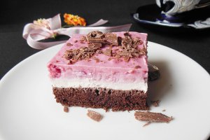 Prajitura cu mascarpone si zmeura