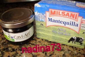 Tartine cu caviar