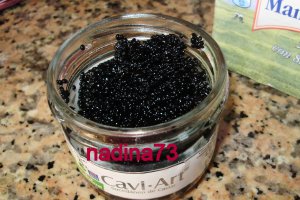Tartine cu caviar
