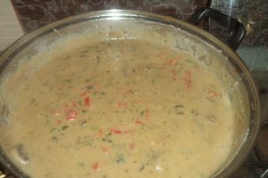 Ciulama de ciuperci cu zucchini