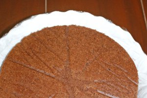 Prajitura cu zmeura si mousse caramel