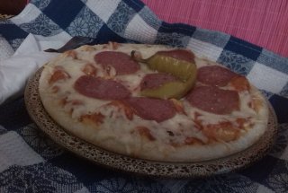 Pizza salami