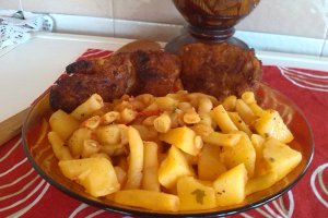 Tocanita de legume cu soia