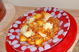 Gnocchi cu sos ragu