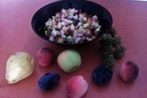 Salata cu fructe de la craiasa toamnei