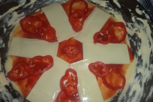 Pizza rapida la tigaie